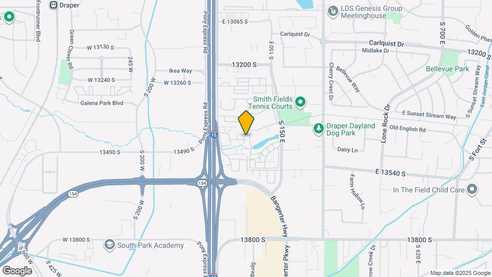 13429 S Silver Rock Ln Map and Location Details