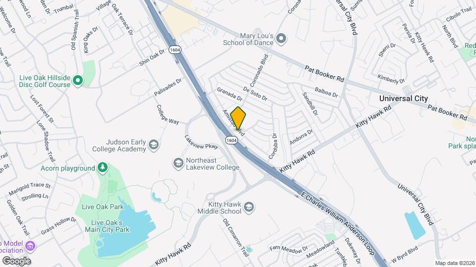 162 Amistad Blvd Map and Location Details