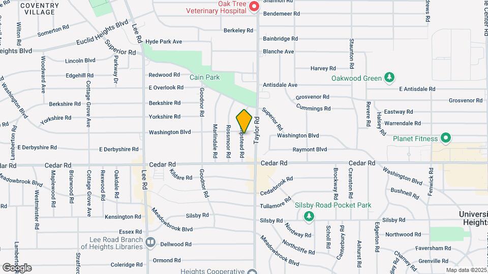 3430 Washington Blvd Map and Location Details