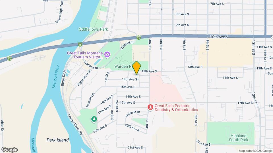 219 14th Ave S, Unit 1 Map and Location Details