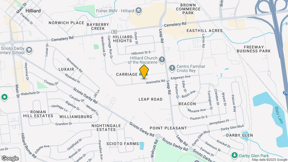 3593 Scarberry Dr Mapa y Detalles de la Ubicación