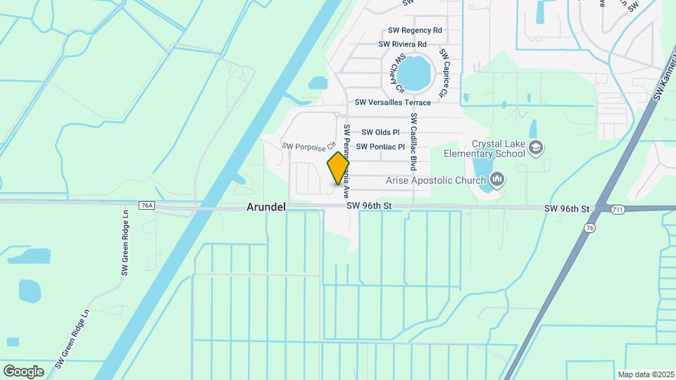 9718 SW Purple Martin Way Map and Location Details