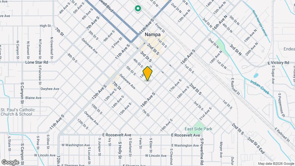 419 15th Ave S Map and Location Details