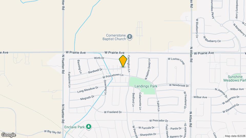 7800 McKlinlock St Map and Location Details