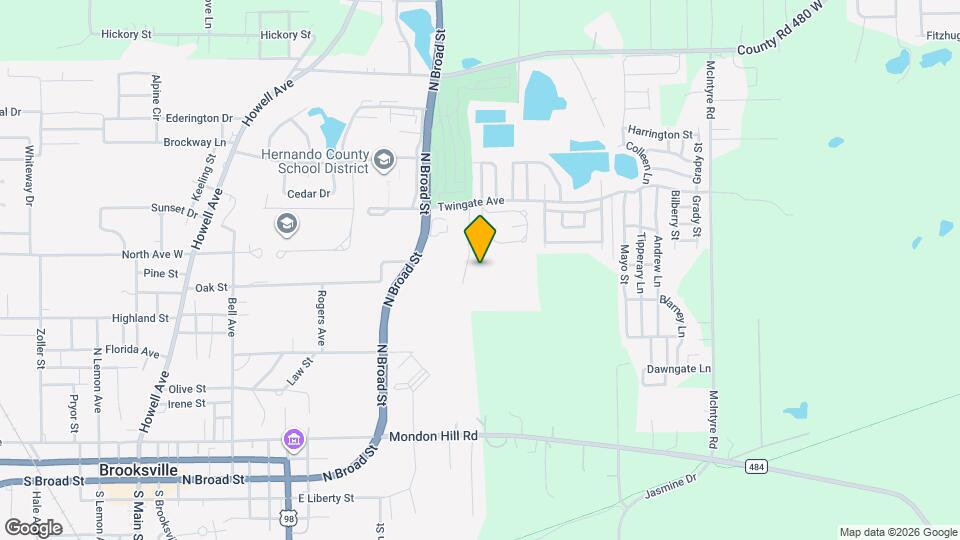 1021 Vervain Dr Map and Location Details