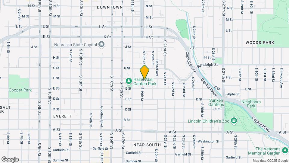 900 S 19th St Mapa y Detalles de la Ubicación