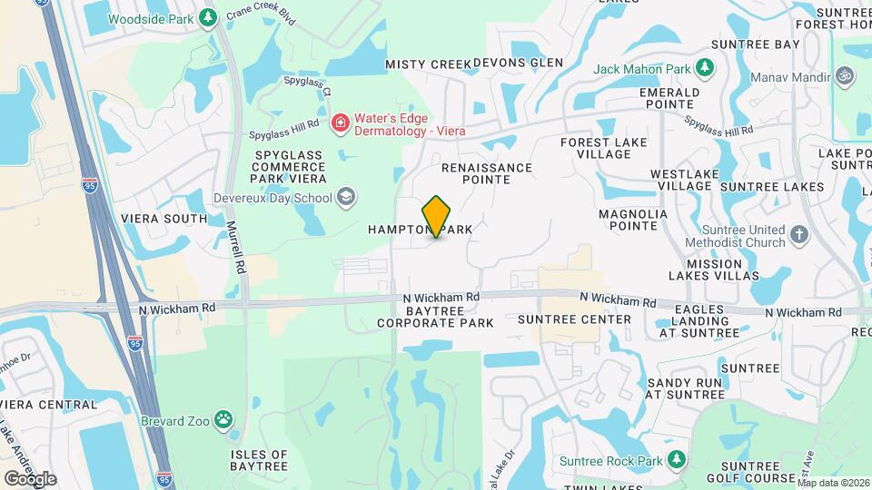 1359 Hampton Park Ln Map and Location Details