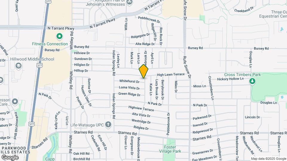 6481 Whitehurst Dr Map and Location Details