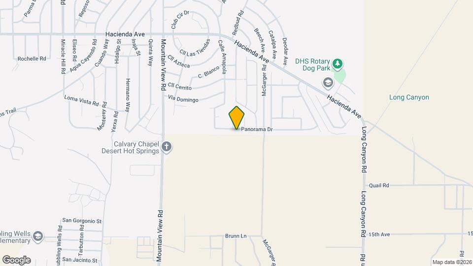 68399 Panorama Dr Map and Location Details