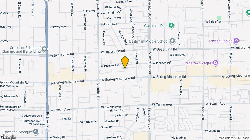 5181 W Pioneer Ave, Unit 203 Map and Location Details