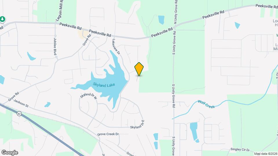 403 Loblolly Ridge Map and Location Details