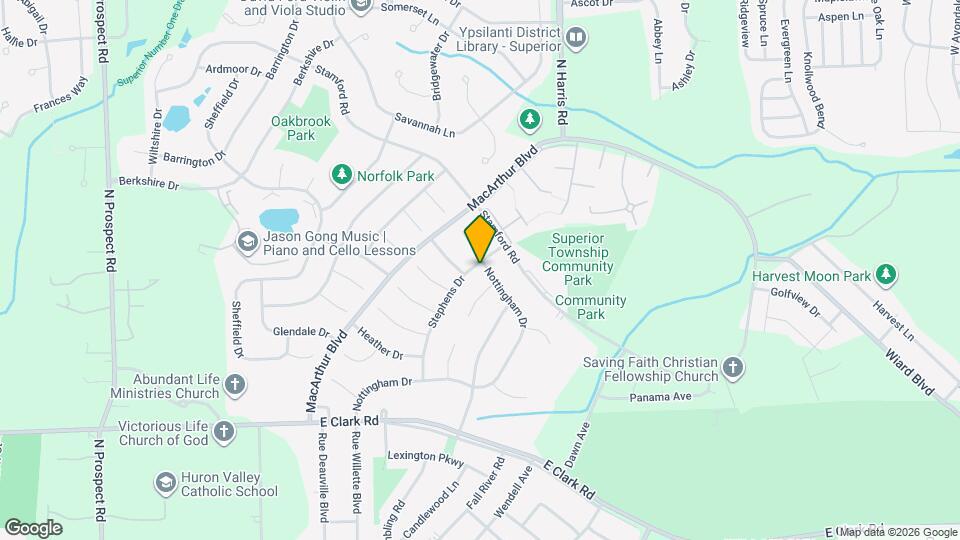 8975 Nottingham Dr Map and Location Details