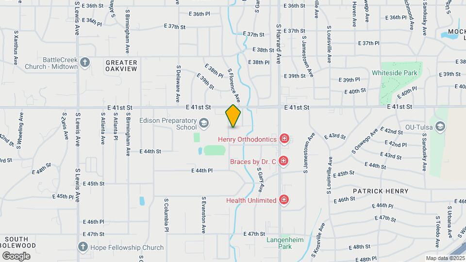 4145 S Florence Ave Map and Location Details