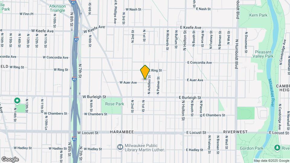 3202 N 1st St Map and Location Details