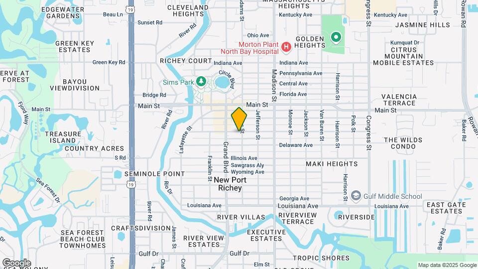 5810 Montana Ave Mapa y Detalles de la Ubicación