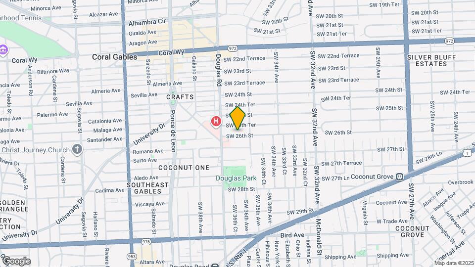 3651 SW 26th St Map and Location Details