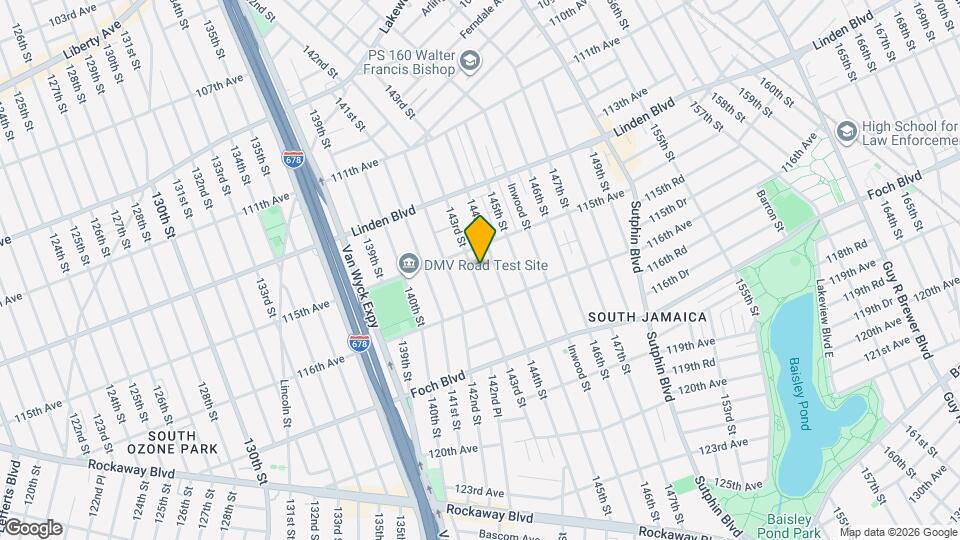 115-23 143rd St Mapa y Detalles de la Ubicación