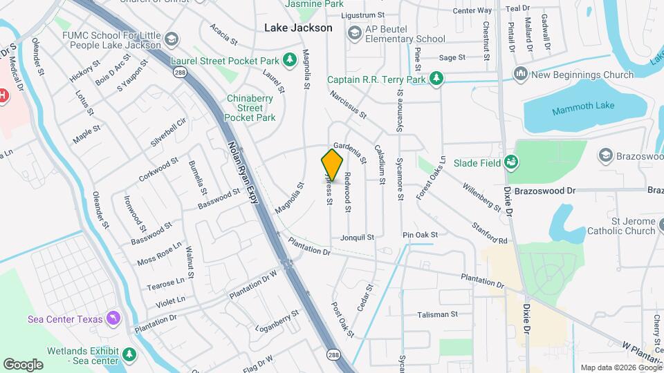 301 Cypress St Map and Location Details