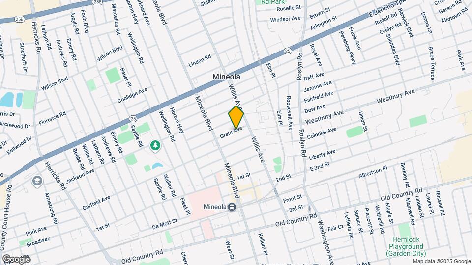 165 Grant Ave Map and Location Details