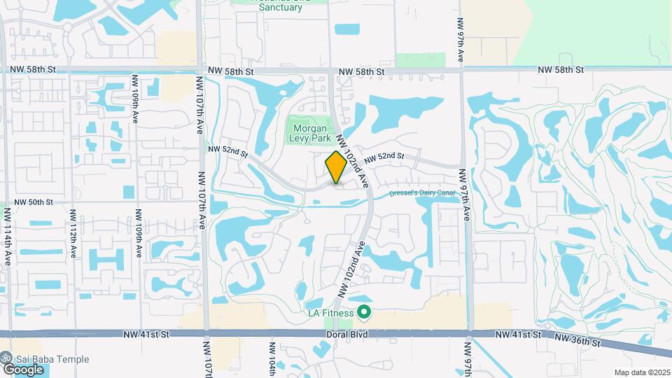 6755 NW 103rd Ave Map and Location Details