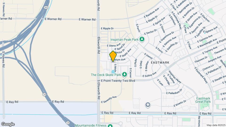 9315 E Strobe Ave Map and Location Details