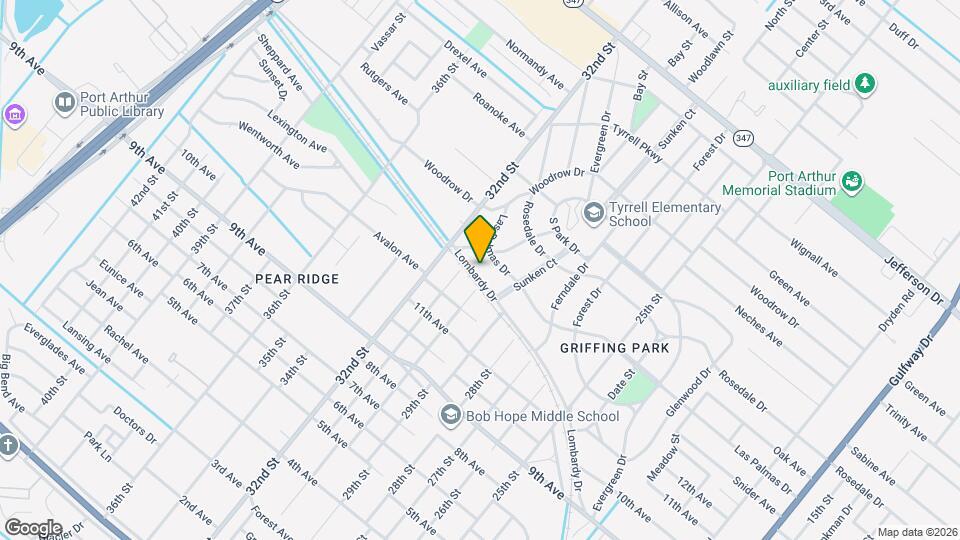 2830 Lombardy Dr Map and Location Details