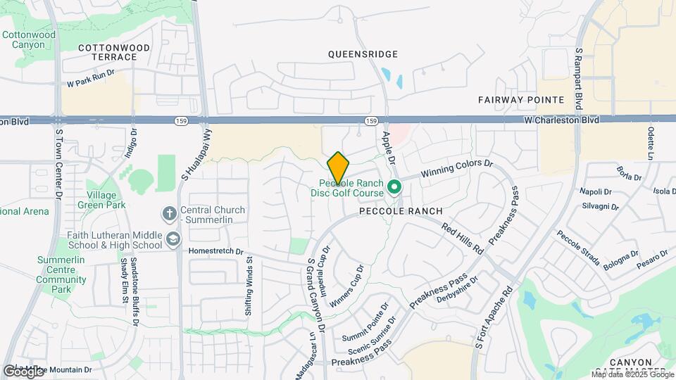 9628 Spanish Steps Ln Map and Location Details