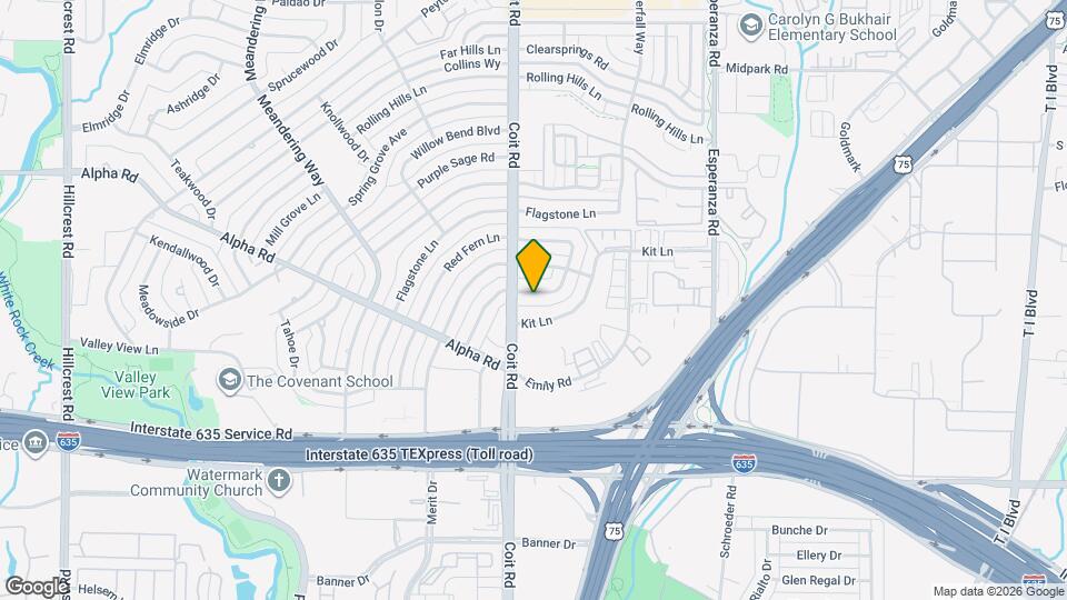 13318 Southview Ln Map and Location Details