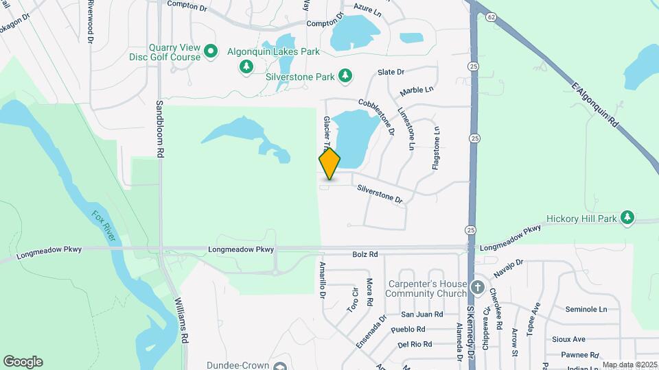 815 Silverstone Dr Map and Location Details