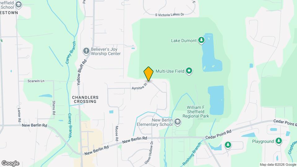 3504 Ayrshire St Mapa y Detalles de la Ubicación