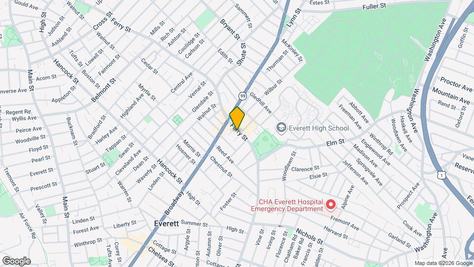 314 Ferry St, Unit 2 Map and Location Details