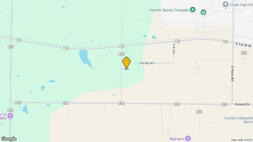 2020 Family Ln. Map and Location Details