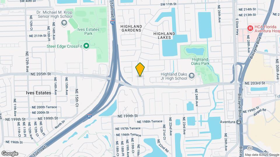 20415 Highland Lakes Blvd Map and Location Details