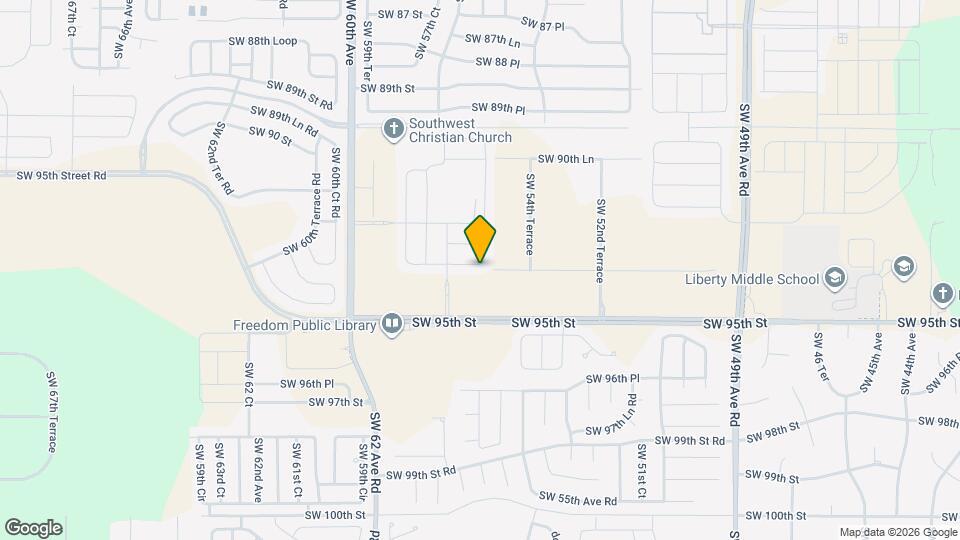 9253 SW 58th Cir Map and Location Details