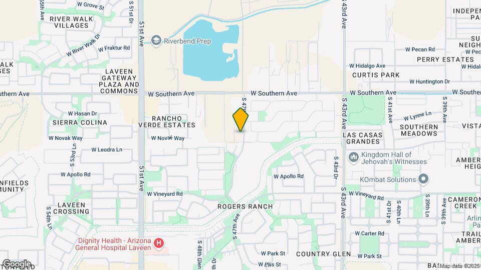 4709 W Burgess Ln Map and Location Details
