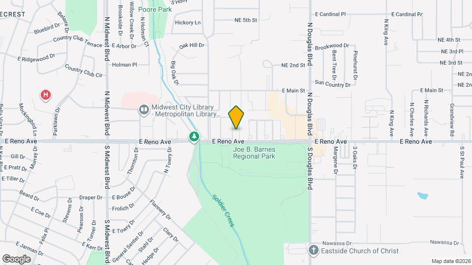 117 Park Pl, Unit C Map and Location Details