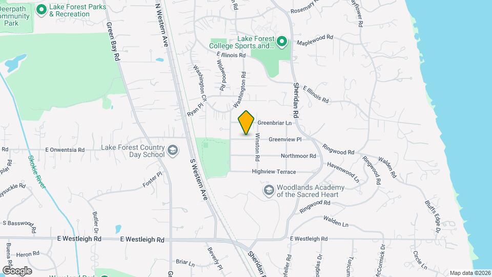 662 Greenview Pl Map and Location Details