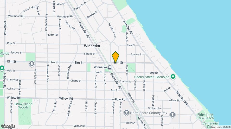 One Winnetka Mapa y Detalles de la Ubicación