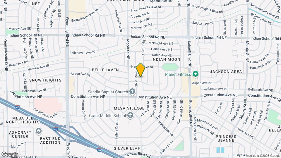 1505 Altez St NE Map and Location Details