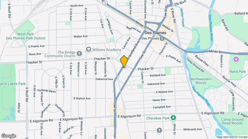 895-897 Graceland Ave Mapa y Detalles de la Ubicación