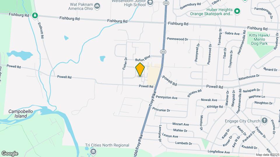 Pine Run Townhomes Map and Location Details