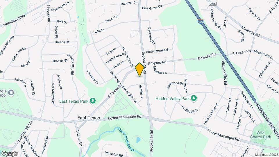 1640 Brookside Rd Map and Location Details