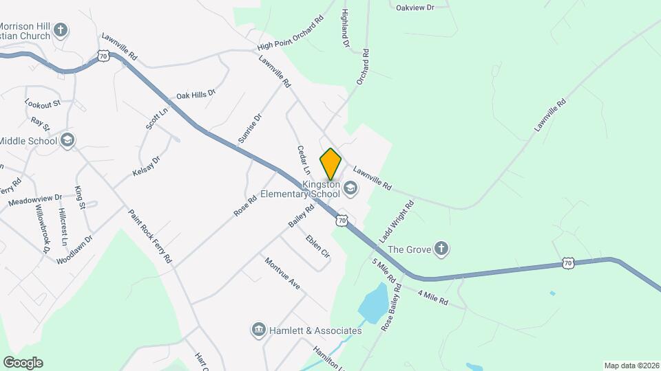 317 Bailey Rd Map and Location Details