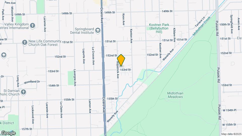 4640-4652 W 153rd St Map and Location Details