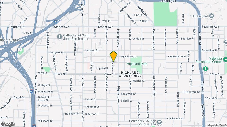 521 Wichita St Map and Location Details