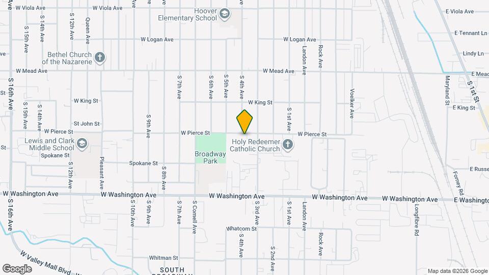 308 W Pierce St Map and Location Details