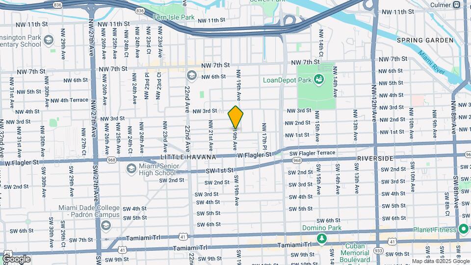 1900 NW First Ave Map and Location Details
