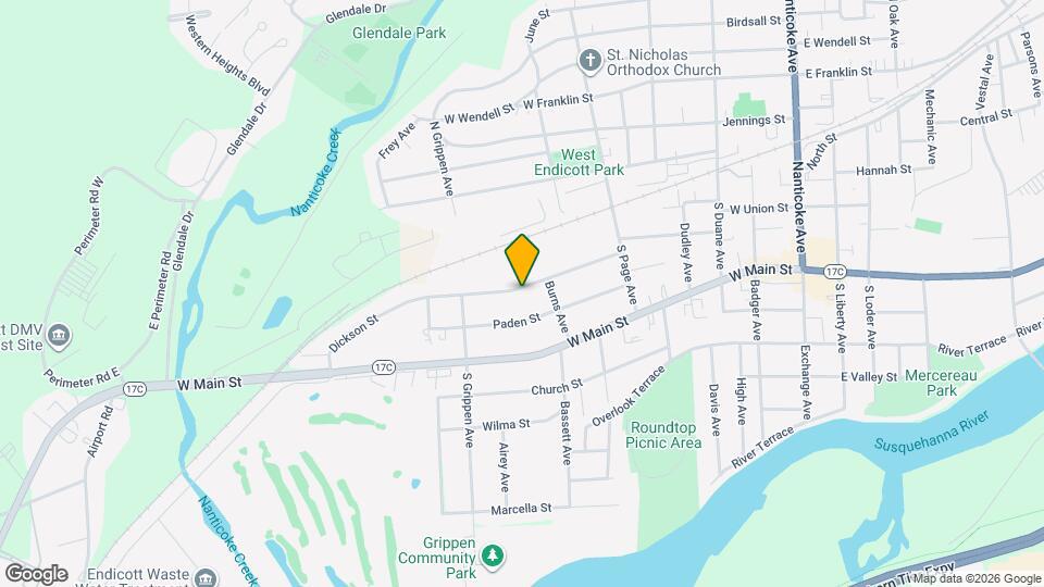 610 Dickson St Map and Location Details