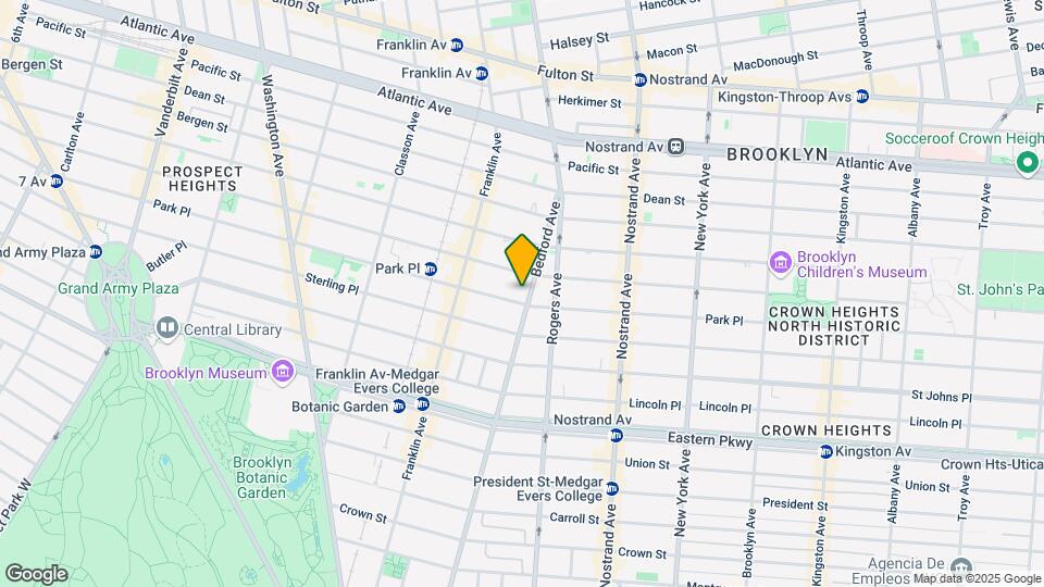 1442 Bedford Ave Map and Location Details