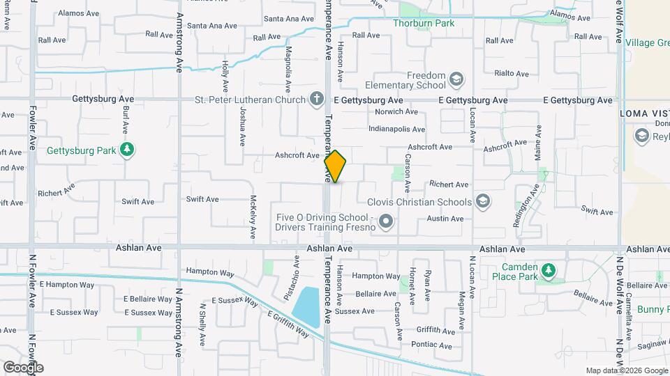 3032 Hanson Ave Map and Location Details